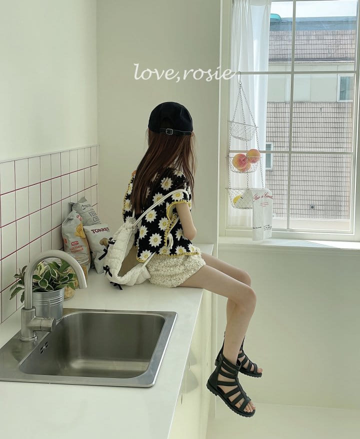 Love Rosie - Korean Children Fashion - #stylishchildhood - Knitting Embroidery Vest - 11