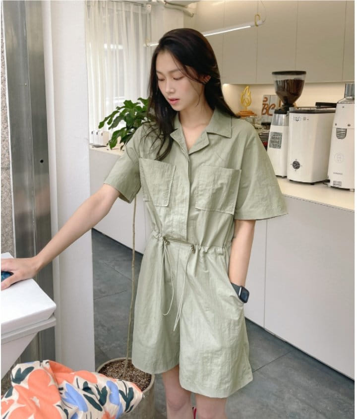 Lowell - Korean Women Fashion - #pursuepretty - Coming Jumpsuit