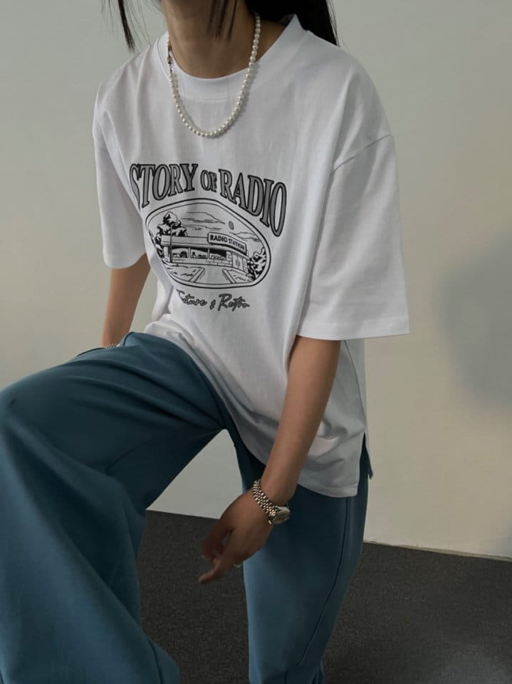 Lowell - Korean Women Fashion - #womensfashion - Station Pigment Tee - 2