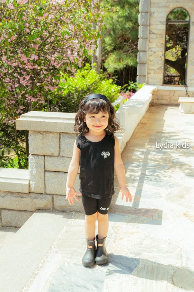 Lydia - Korean Children Fashion - #childofig - Love Layered Sleeveless Tee