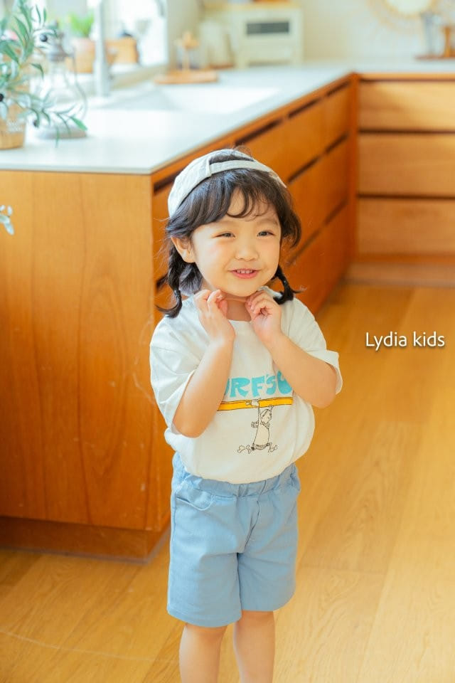Lydia - Korean Children Fashion - #childrensboutique - Washing Print Tee
