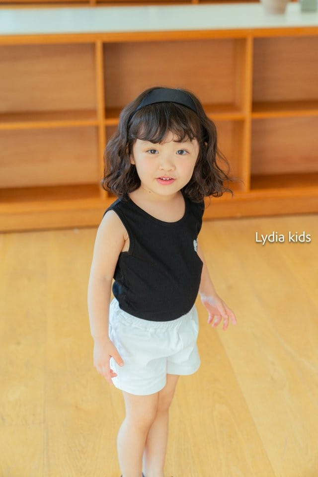 Lydia - Korean Children Fashion - #designkidswear - Love Layered Sleeveless Tee - 3