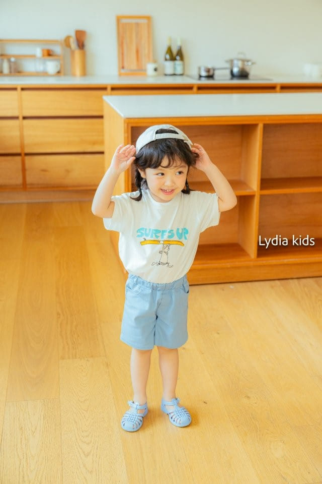 Lydia - Korean Children Fashion - #designkidswear - Washing Print Tee - 2