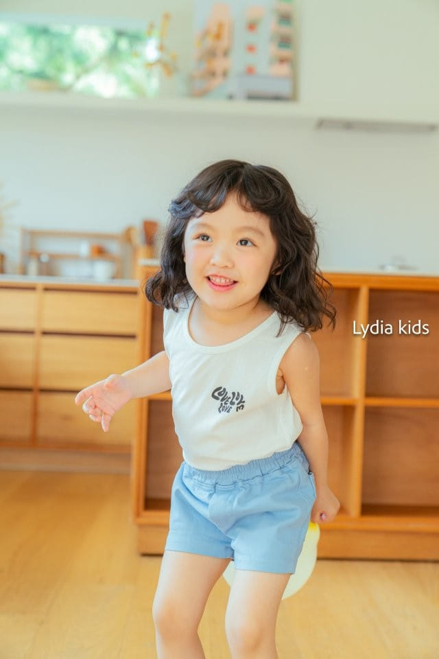 Lydia - Korean Children Fashion - #fashionkids - Love Layered Sleeveless Tee - 5