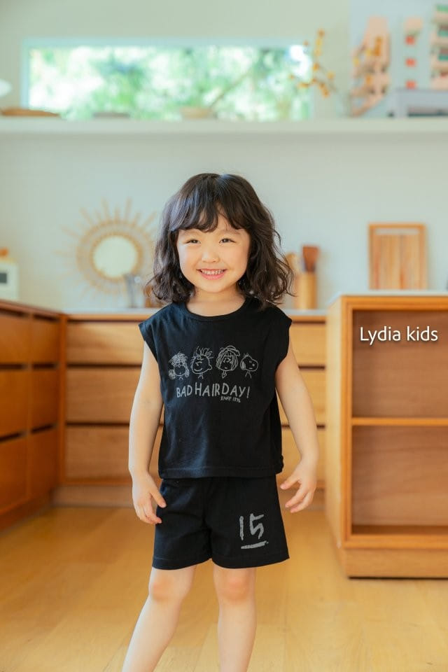 Lydia - Korean Children Fashion - #prettylittlegirls - Friend Rop Bottom Set