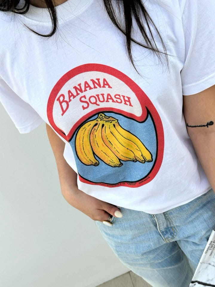 Marmar - Korean Women Fashion - #momslook - Banana Tee - 2