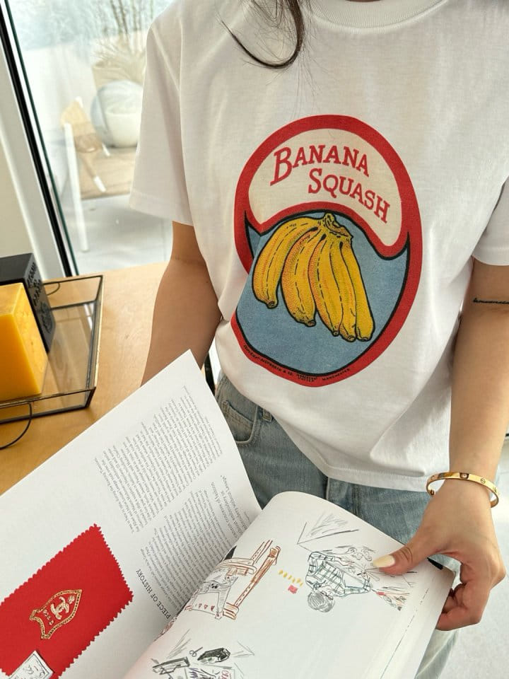 Marmar - Korean Women Fashion - #momslook - Banana Tee - 6