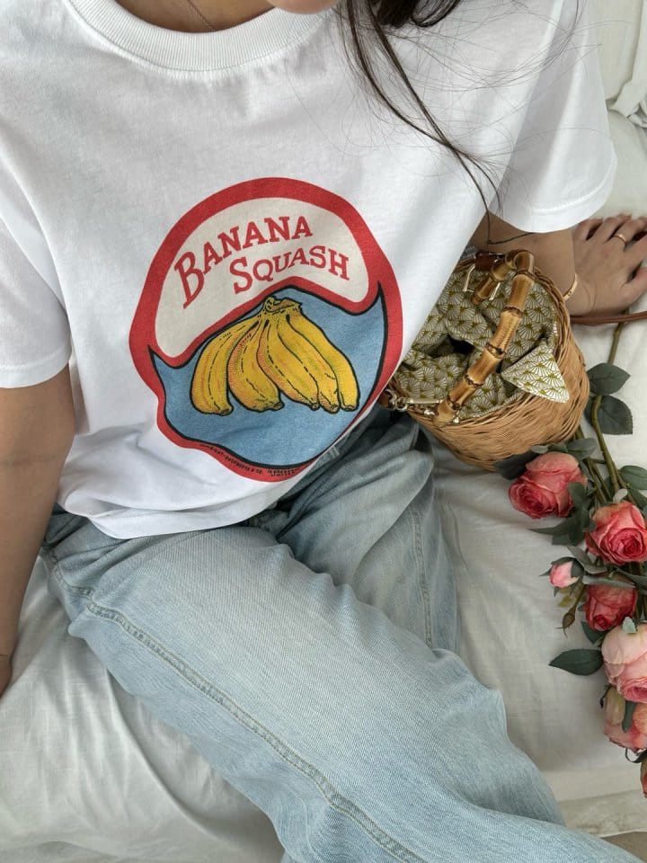 Marmar - Korean Women Fashion - #momslook - Banana Tee - 8