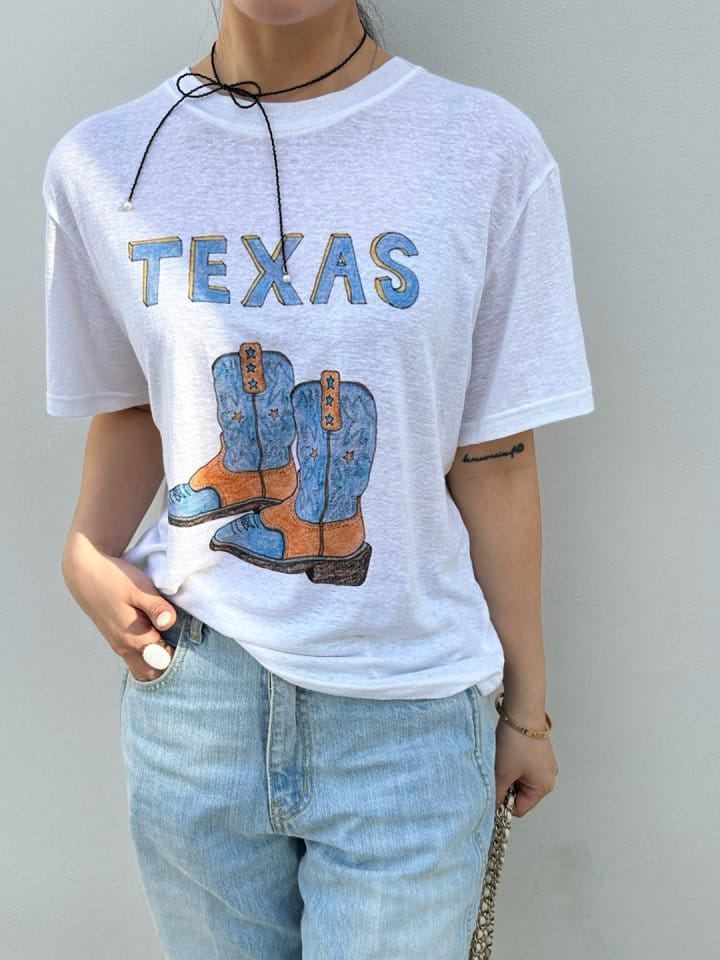 Marmar - Korean Women Fashion - #momslook - Texas Tee