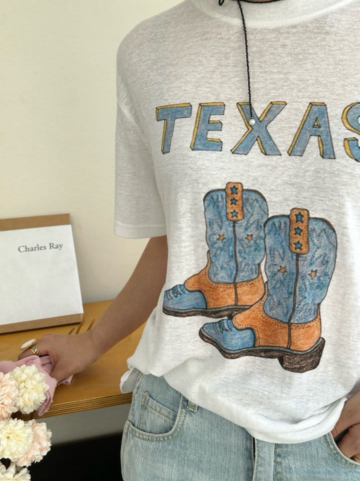 Marmar - Korean Women Fashion - #momslook - Texas Tee - 9