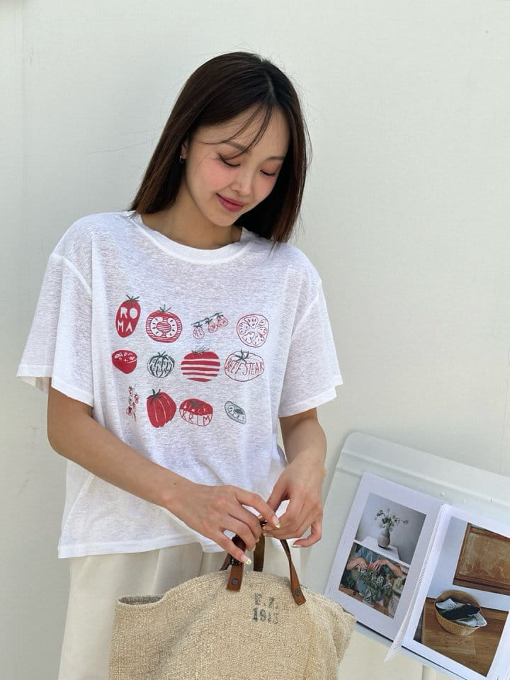 Marmar - Korean Women Fashion - #momslook - Tomato Tee