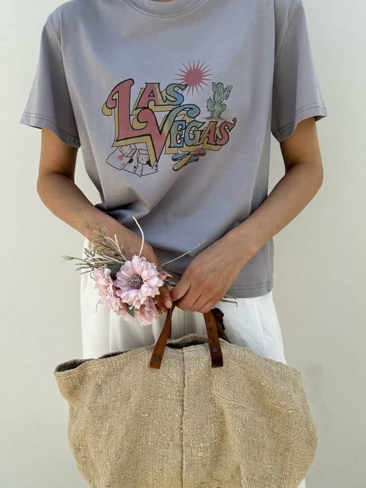 Marmar - Korean Women Fashion - #pursuepretty - Las Vegas Tee - 11