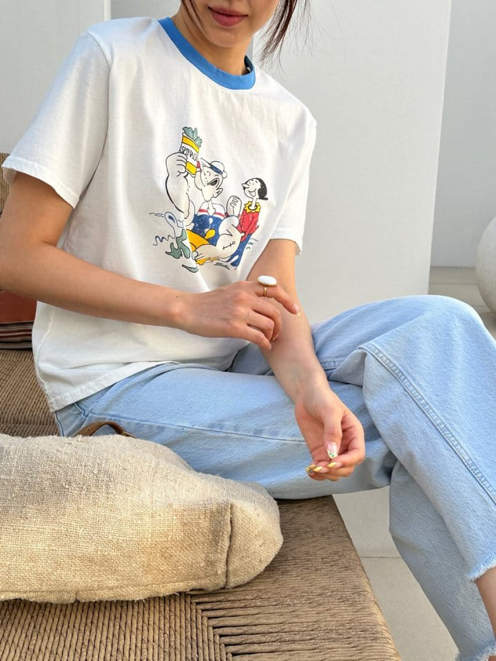 Marmar - Korean Women Fashion - #restrostyle - Popeye Tee - 6