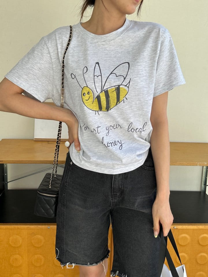 Marmar - Korean Women Fashion - #thelittlethings - Honey Bee Tee - 11