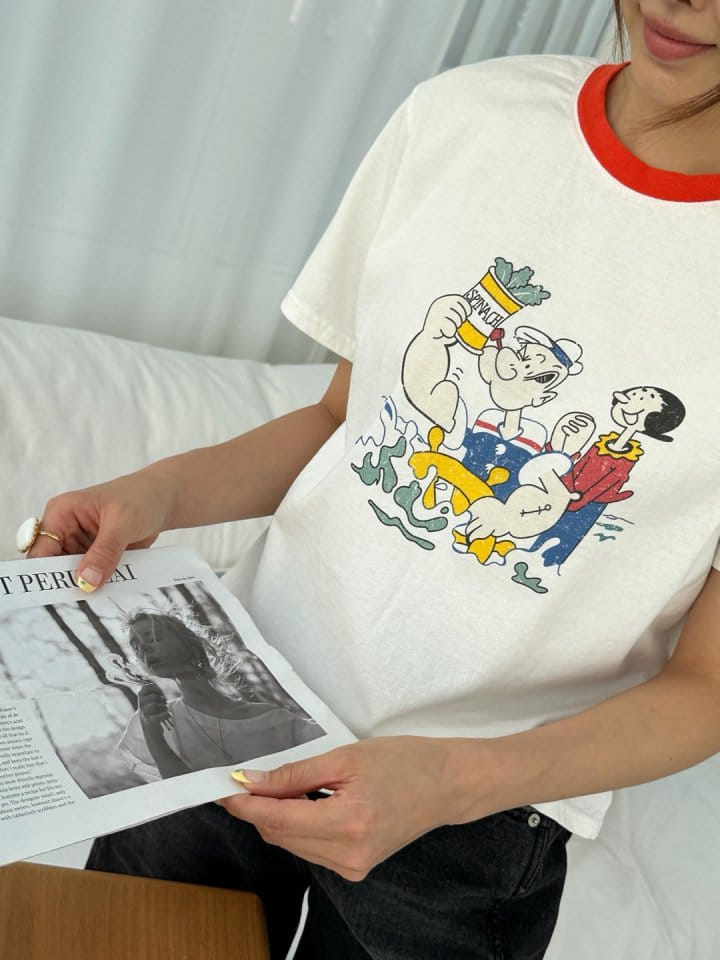 Marmar - Korean Women Fashion - #thelittlethings - Popeye Tee - 10