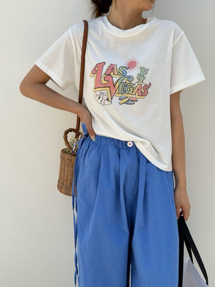 Marmar - Korean Women Fashion - #momslook - Las Vegas Tee - 4