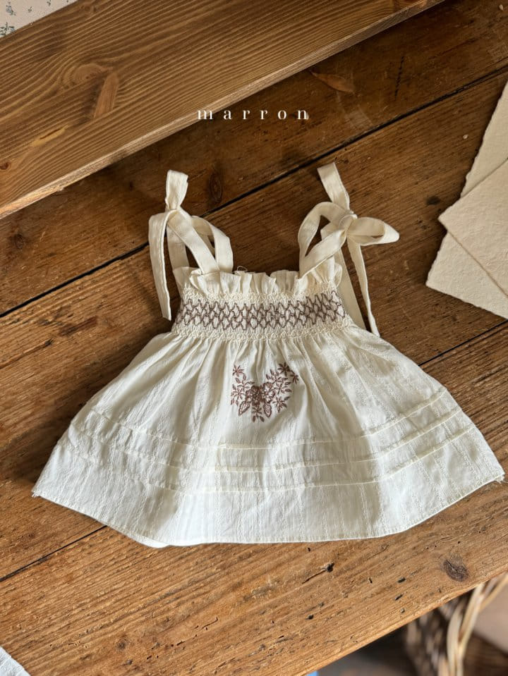 Marron Kid - Korean Baby Fashion - #babyboutique - Hazel Blouse - 4