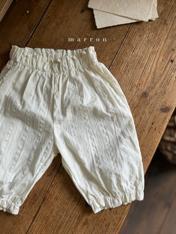 Marron Kid - Korean Children Fashion - #childofig - Daily Cropped Shorts - 2