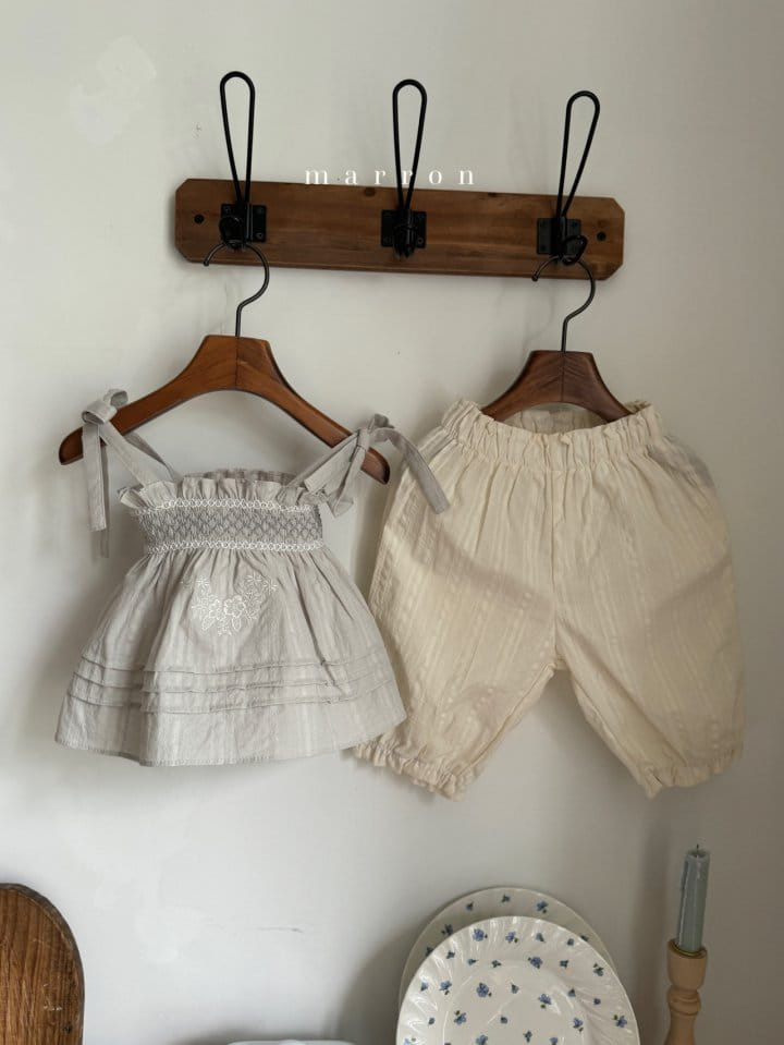 Marron Kid - Korean Children Fashion - #childrensboutique - Daily Cropped Shorts - 3