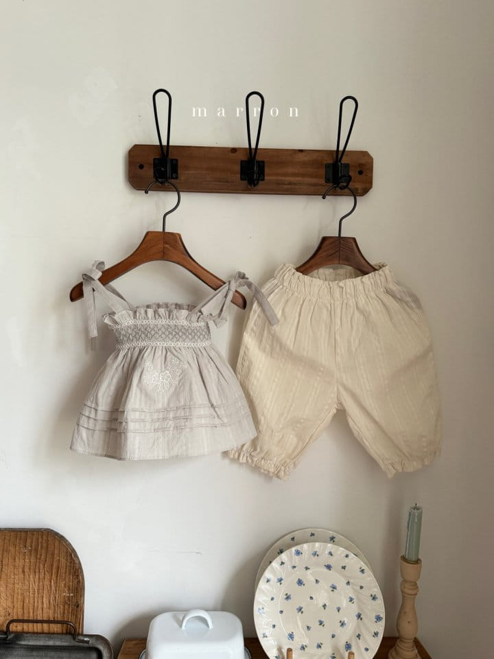 Marron Kid - Korean Children Fashion - #childrensboutique - Daily Cropped Shorts - 4