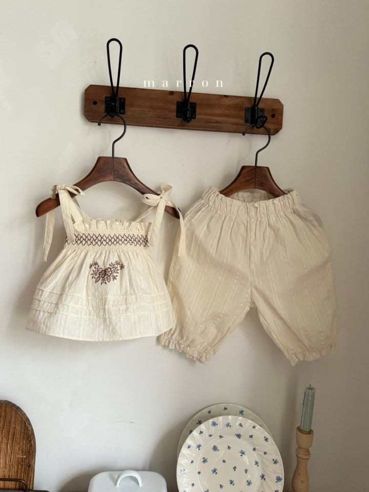 Marron Kid - Korean Children Fashion - #fashionkids - Daily Cropped Shorts - 6