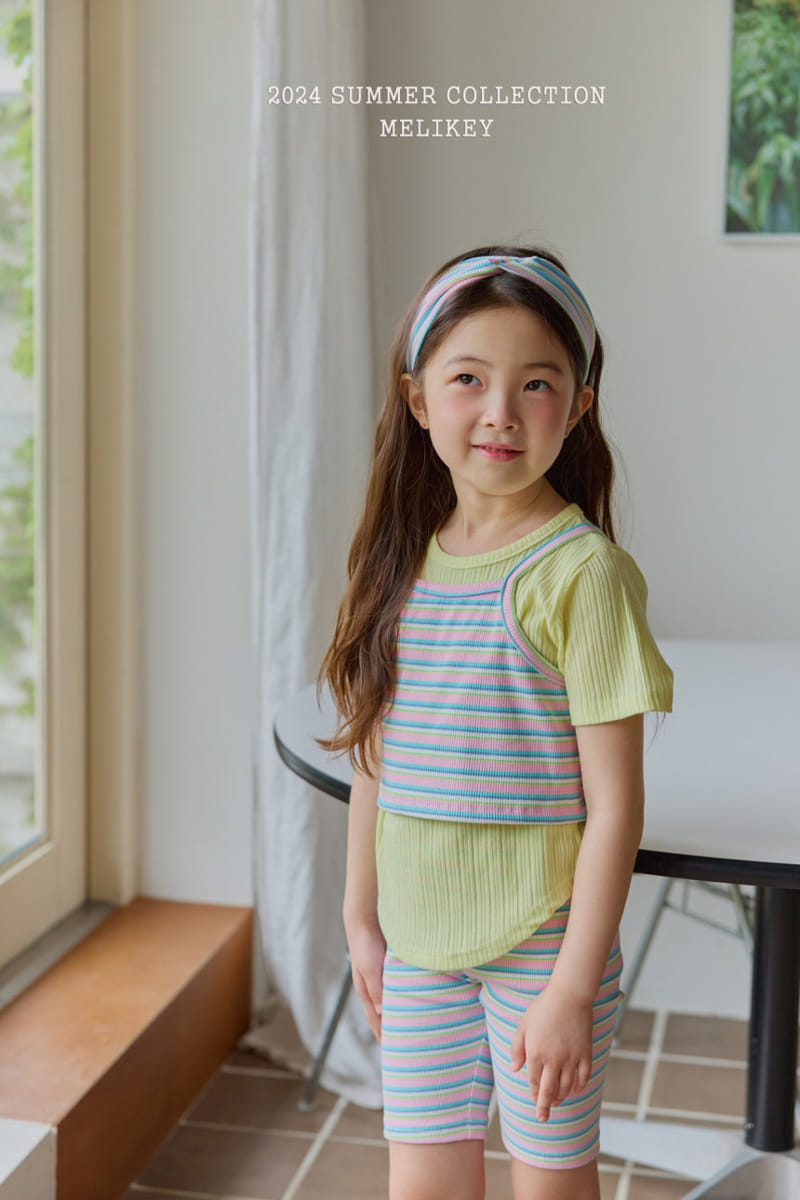 Melikey - Korean Children Fashion - #childofig - Round Rib Tee - 6