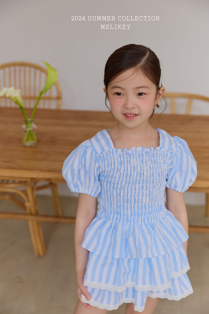 Melikey - Korean Children Fashion - #designkidswear - Pocari Top Bottom Set - 11