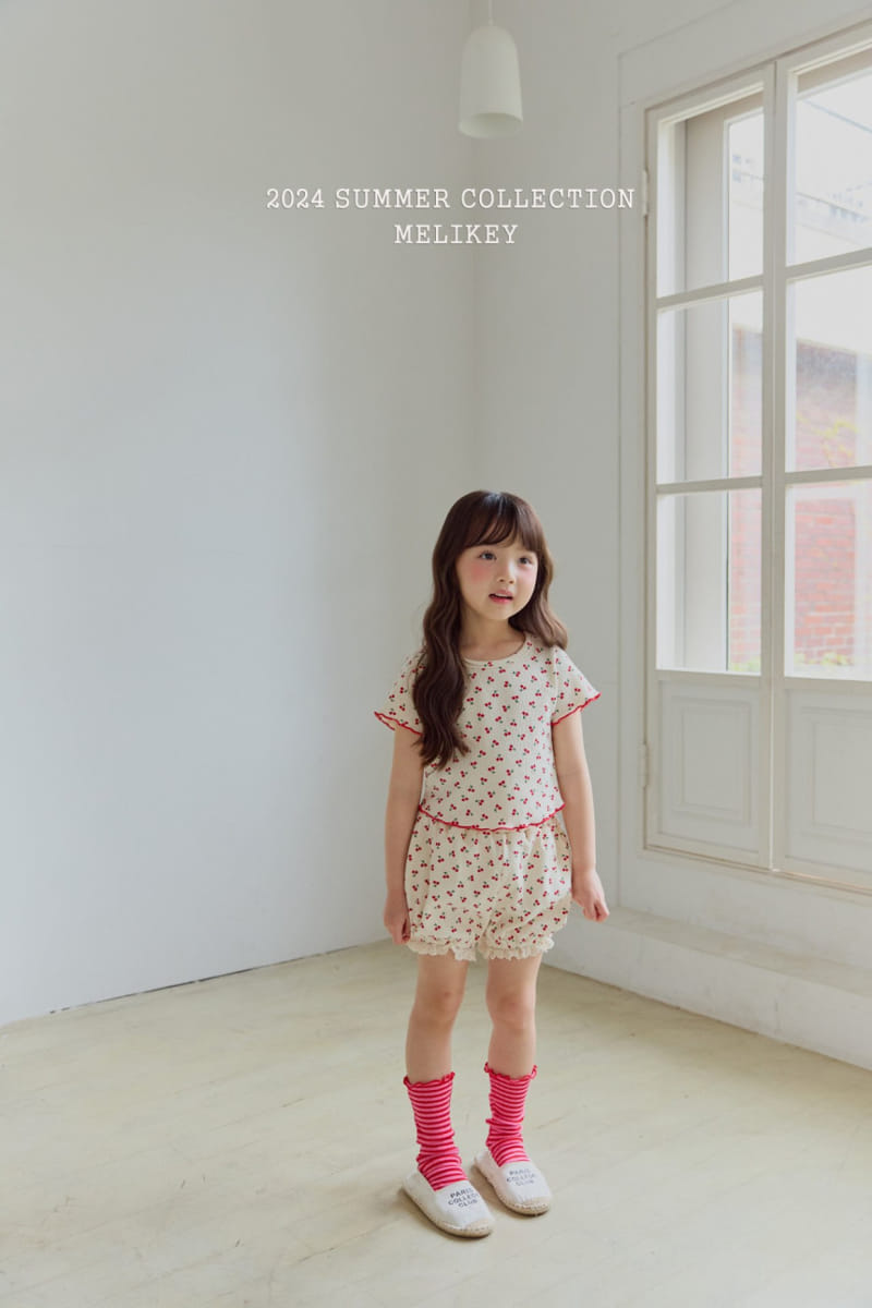 Melikey - Korean Children Fashion - #littlefashionista - Waffle Terry Tee - 7