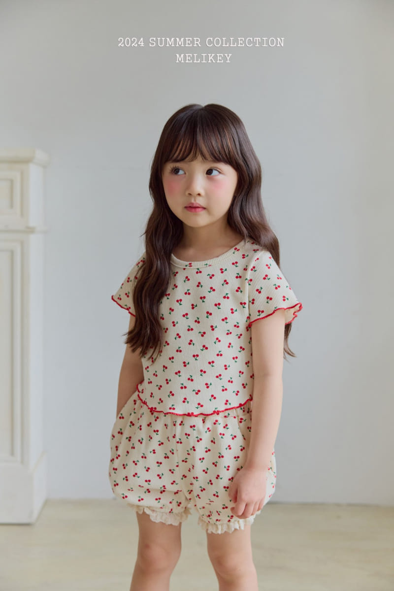 Melikey - Korean Children Fashion - #minifashionista - Waffle Terry Tee - 9