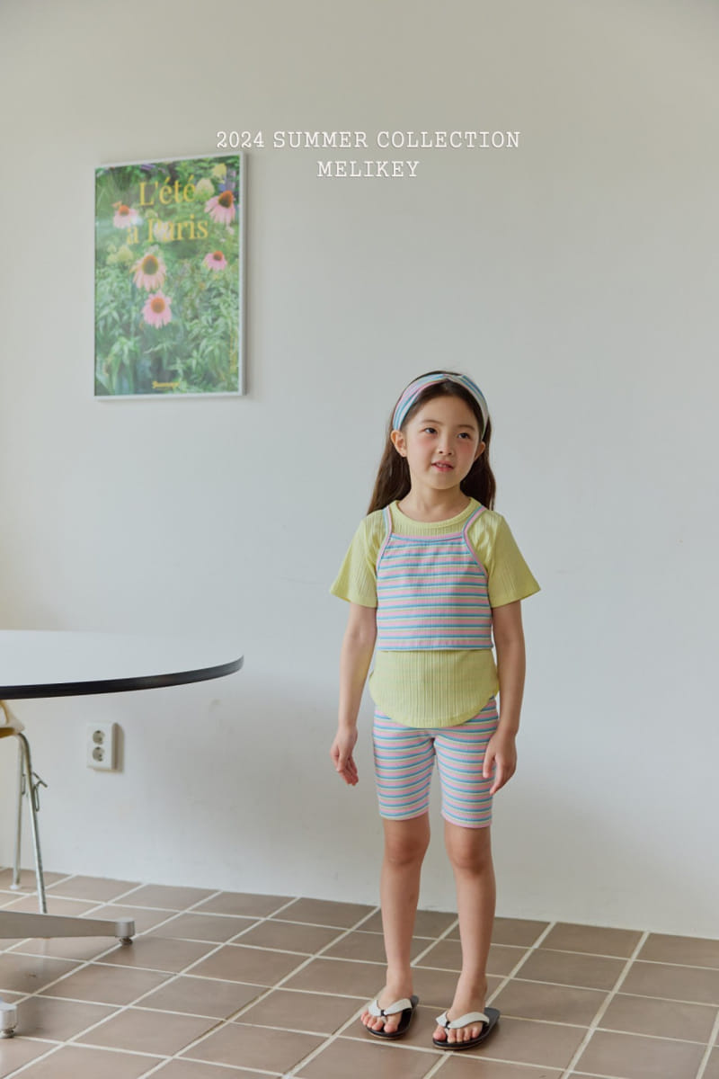 Melikey - Korean Children Fashion - #minifashionista - Round Rib Tee - 4