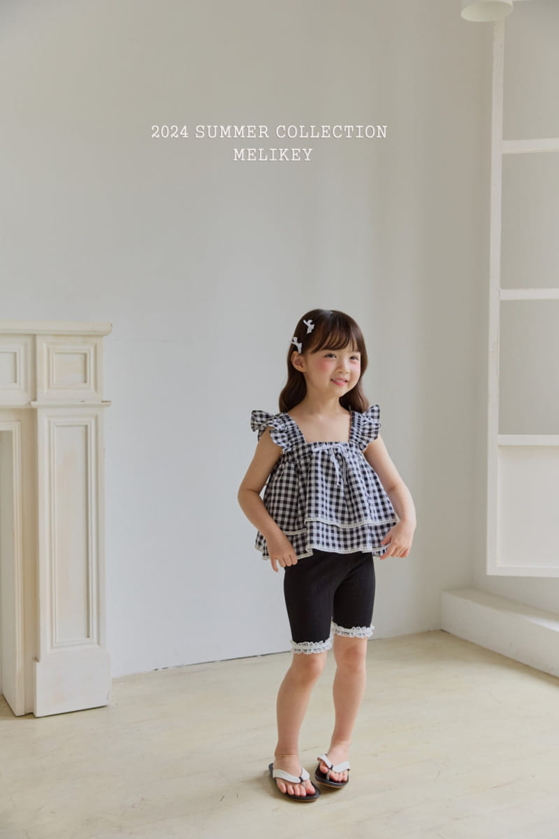 Melikey - Korean Children Fashion - #stylishchildhood - Check Kan Kan Blouse - 7