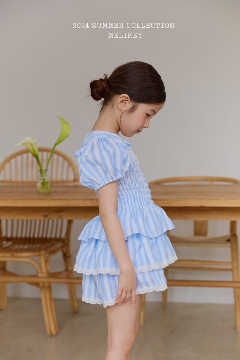 Melikey - Korean Children Fashion - #todddlerfashion - Pocari Top Bottom Set - 6