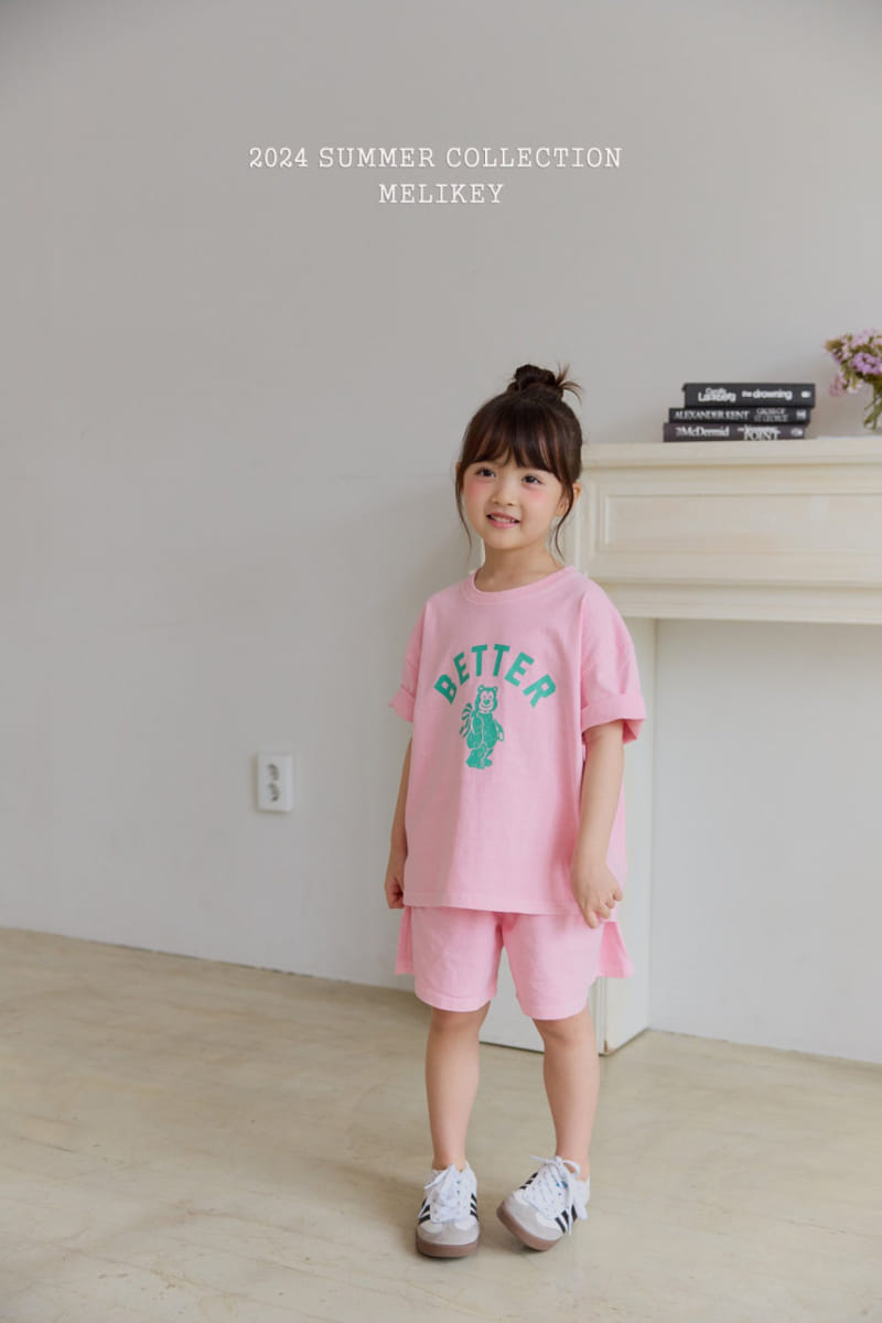 Melikey - Korean Children Fashion - #toddlerclothing - Pig Better Tee - 10