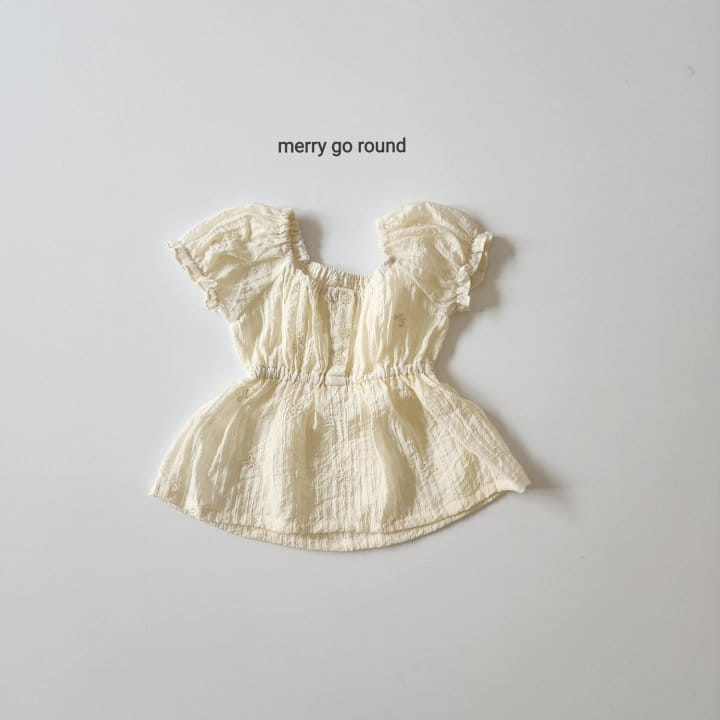 Merry Go Round - Korean Children Fashion - #designkidswear - Sweet Blouse