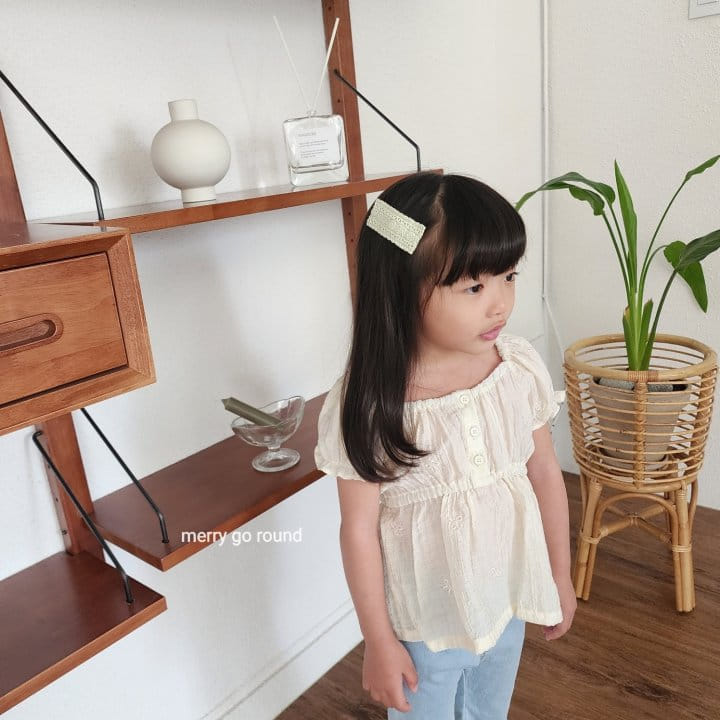 Merry Go Round - Korean Children Fashion - #discoveringself - Sweet Blouse - 2