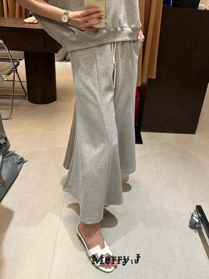 Merry J - Korean Women Fashion - #momslook - Vege Slit Currot Pants - 6