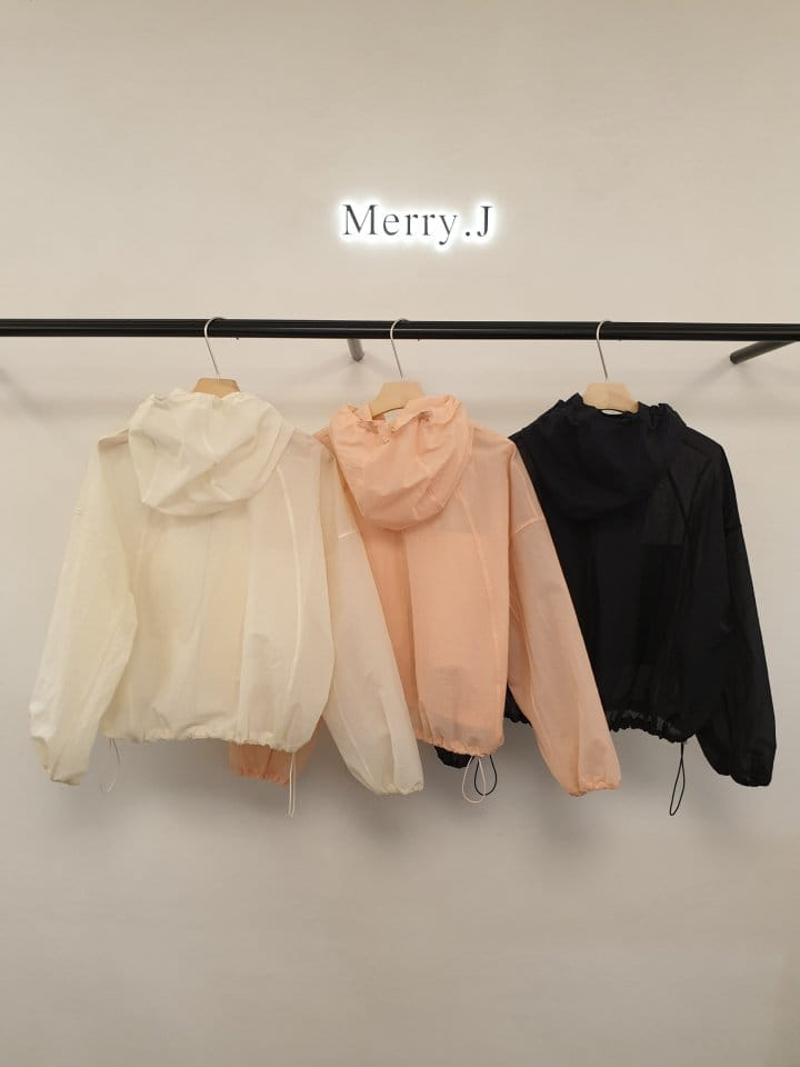 Merry J - Korean Women Fashion - #momslook - Potter mesh Jumper