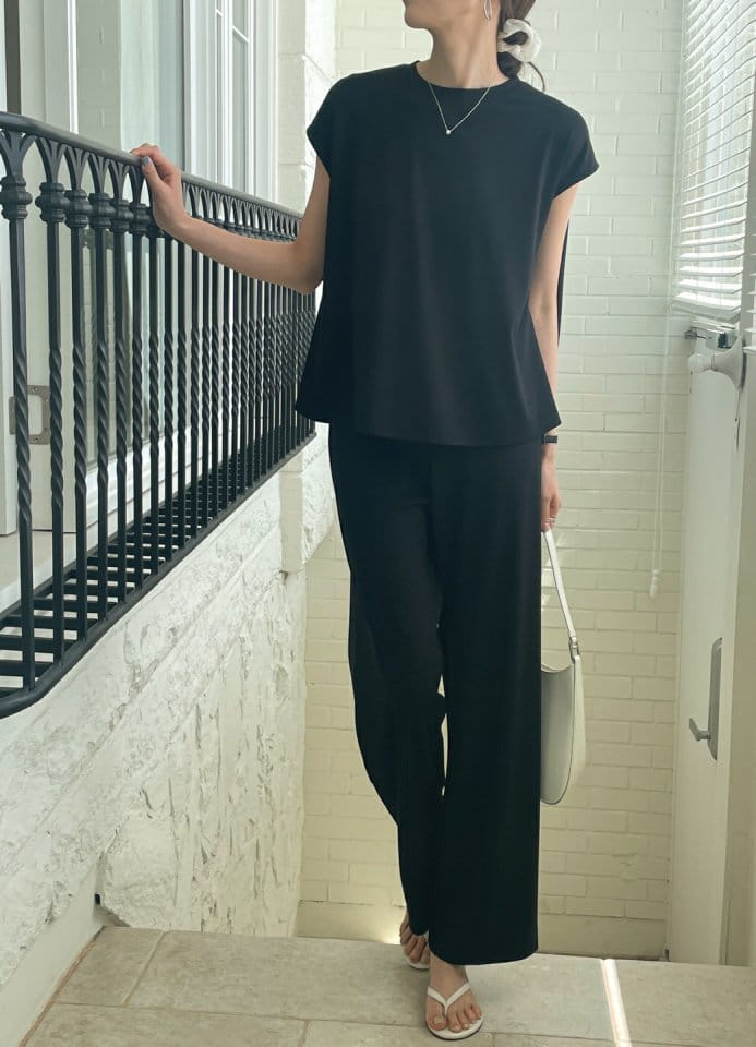 Merry J - Korean Women Fashion - #momslook - Jane Straight Pants - 11