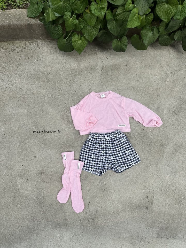 Mienbloom B - Korean Children Fashion - #Kfashion4kids - Ribbon Embroidery Pants - 5