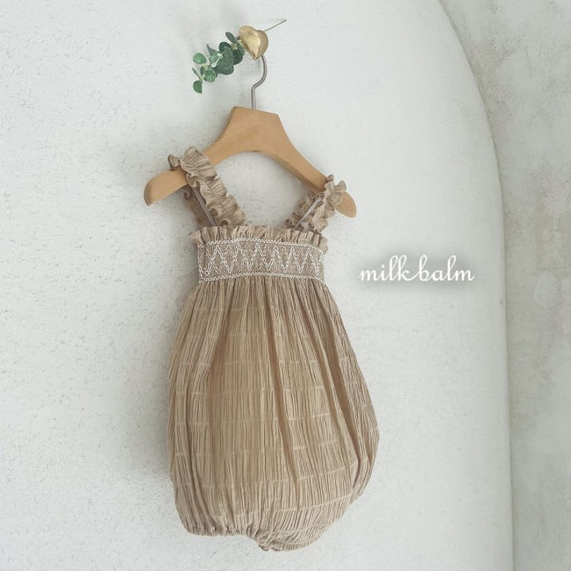 Milk Balm - Korean Baby Fashion - #babyboutiqueclothing - Olla Body Suit - 11