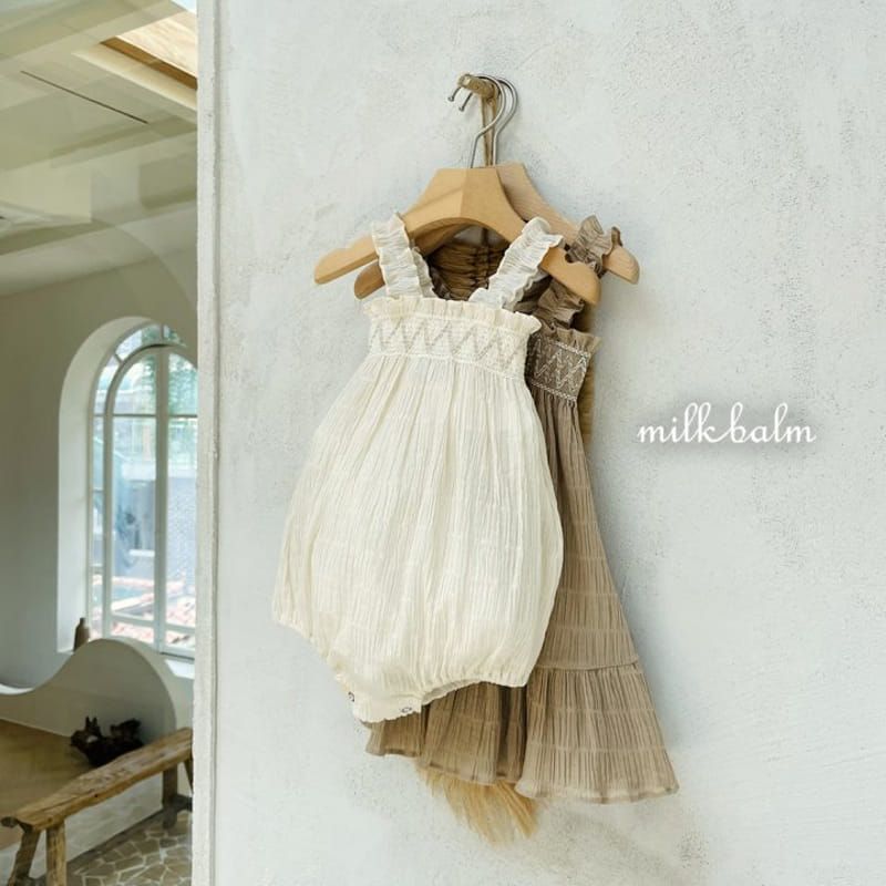 Milk Balm - Korean Baby Fashion - #onlinebabyshop - Olla Body Suit - 8