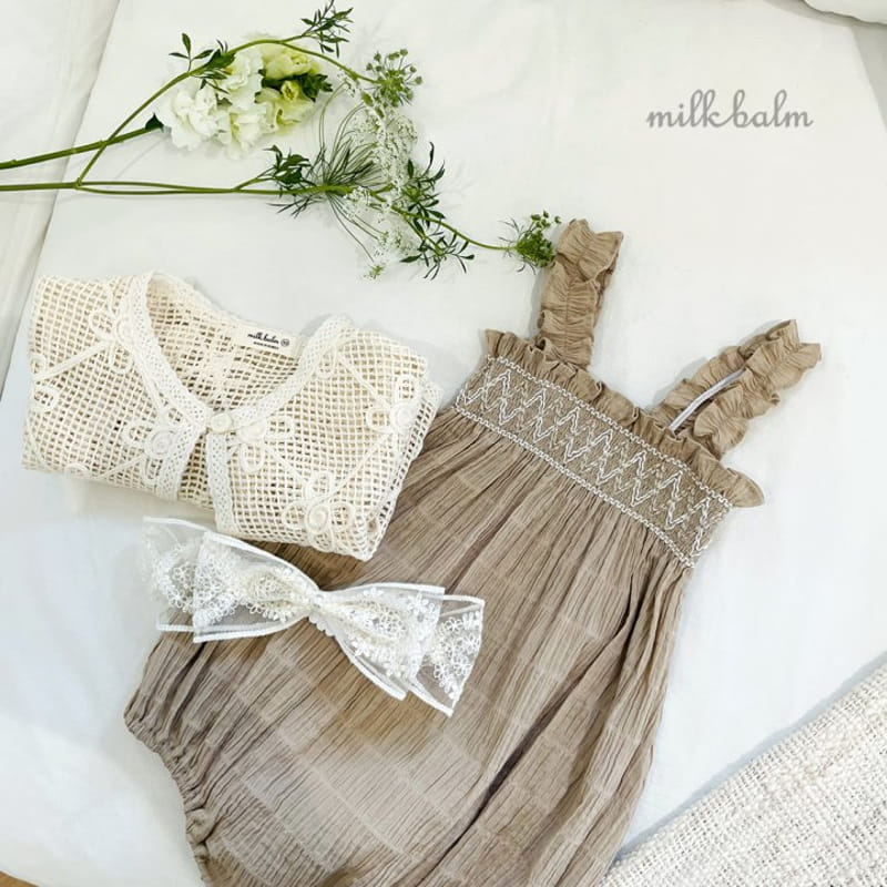 Milk Balm - Korean Baby Fashion - #smilingbaby - Olla Body Suit - 9