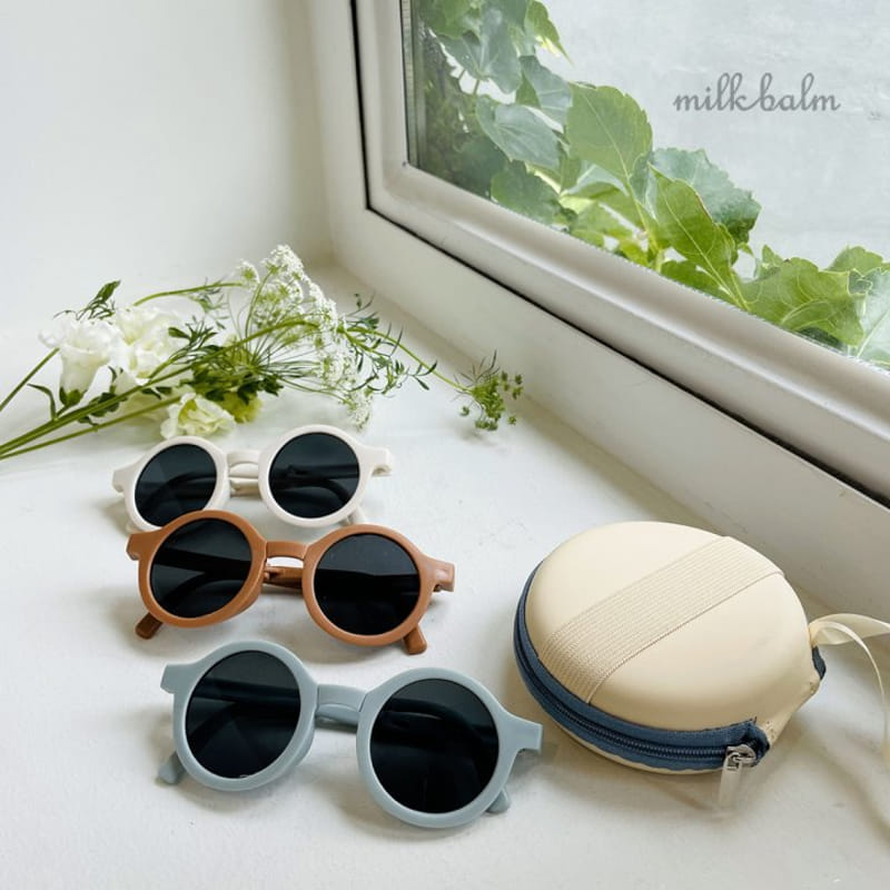 Milk Balm - Korean Children Fashion - #discoveringself - Milk Sunglasses With Case - 3