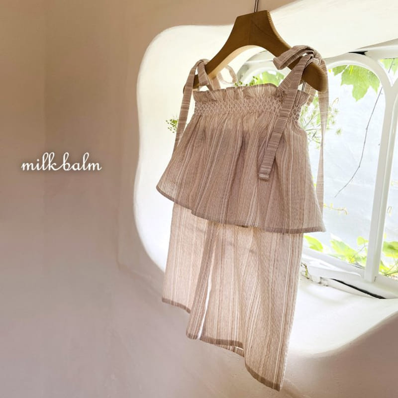 Milk Balm - Korean Children Fashion - #fashionkids - Palya Top Bottom Set