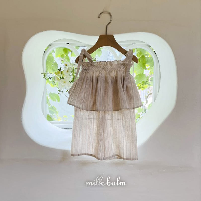 Milk Balm - Korean Children Fashion - #kidsstore - Palya Top Bottom Set - 4