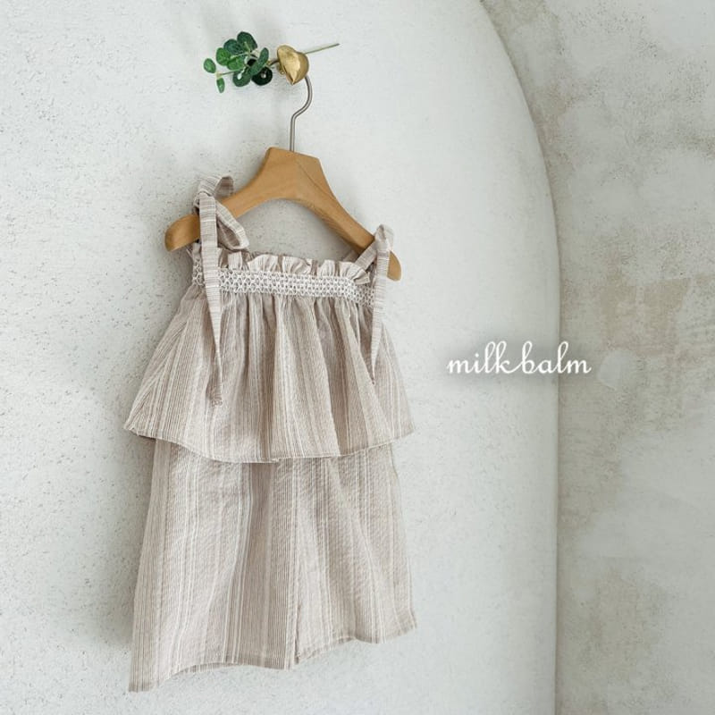 Milk Balm - Korean Children Fashion - #littlefashionista - Palya Top Bottom Set - 6