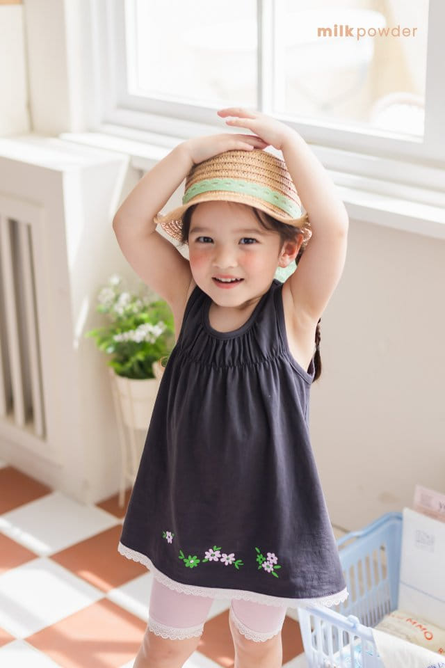 Milk Powder - Korean Children Fashion - #designkidswear - Jelly Short Leggings - 5