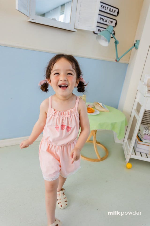 Milk Powder - Korean Children Fashion - #designkidswear - Berry Tee