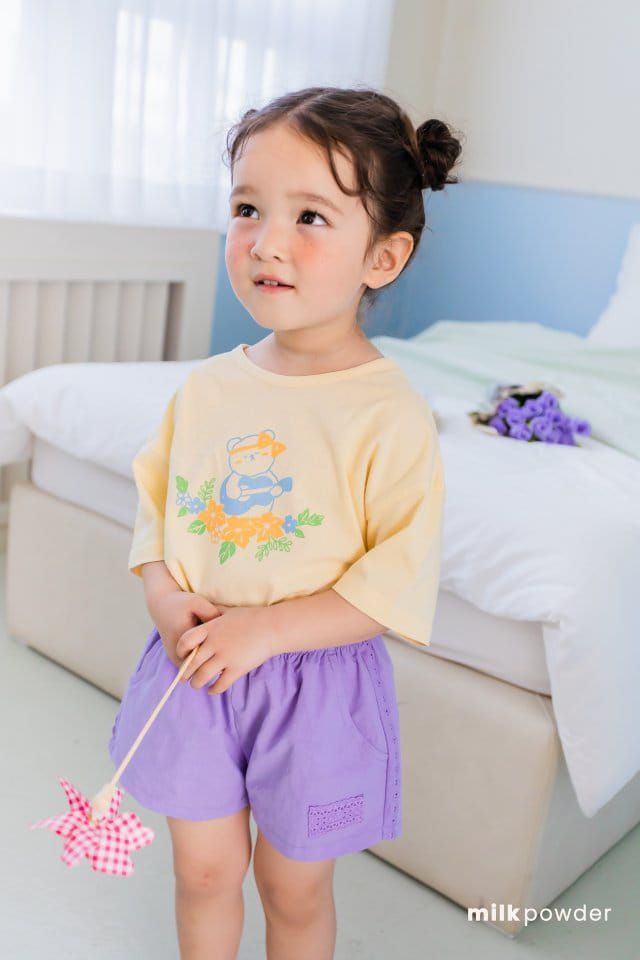 Milk Powder - Korean Children Fashion - #discoveringself - Hawaii Tee