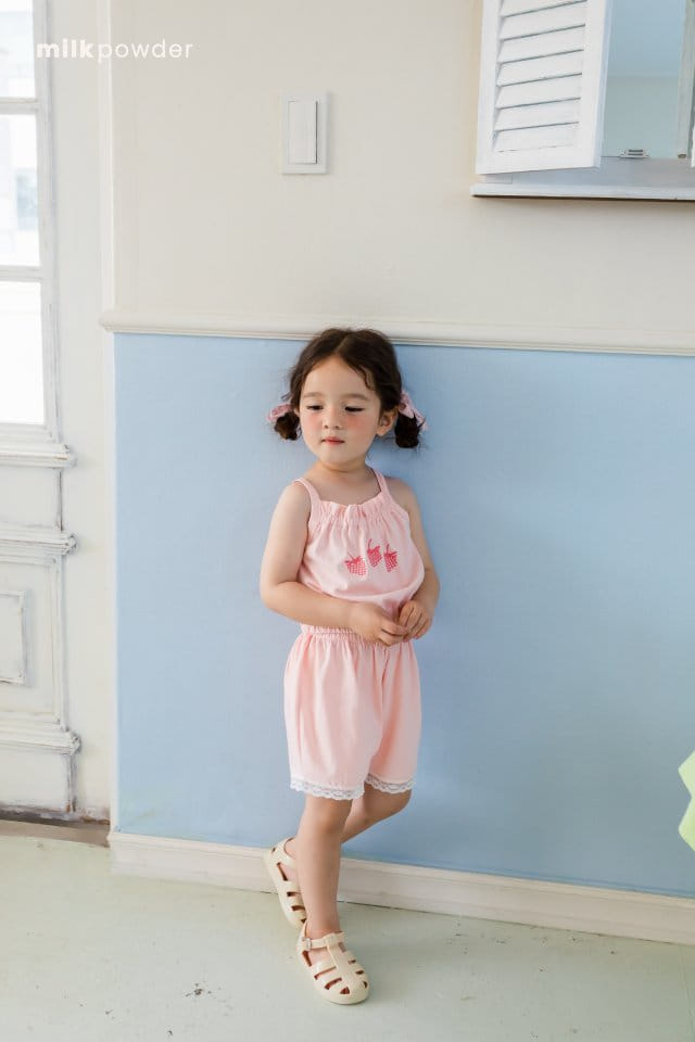 Milk Powder - Korean Children Fashion - #kidsshorts - Berry Pants - 7